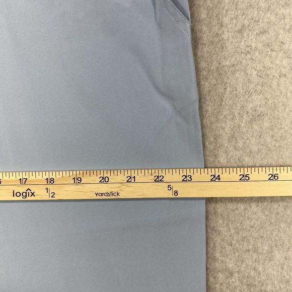 Short Par 4 Pants Mens 38x32 (41x32) Preppy Performance Golf Stretch Blue‎ Chino - Picture 4 of 15